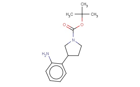 TERT-BUTYL 3-(2-AMINOPHENYL)PYRROLIDINE-1-CARBOXYLATE